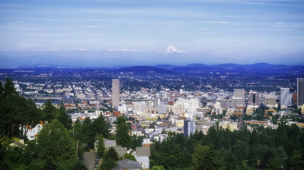 portland, oregon, cityscape